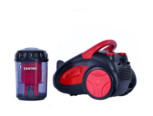 Пылесос CENTEK CT-2520 черный/красный